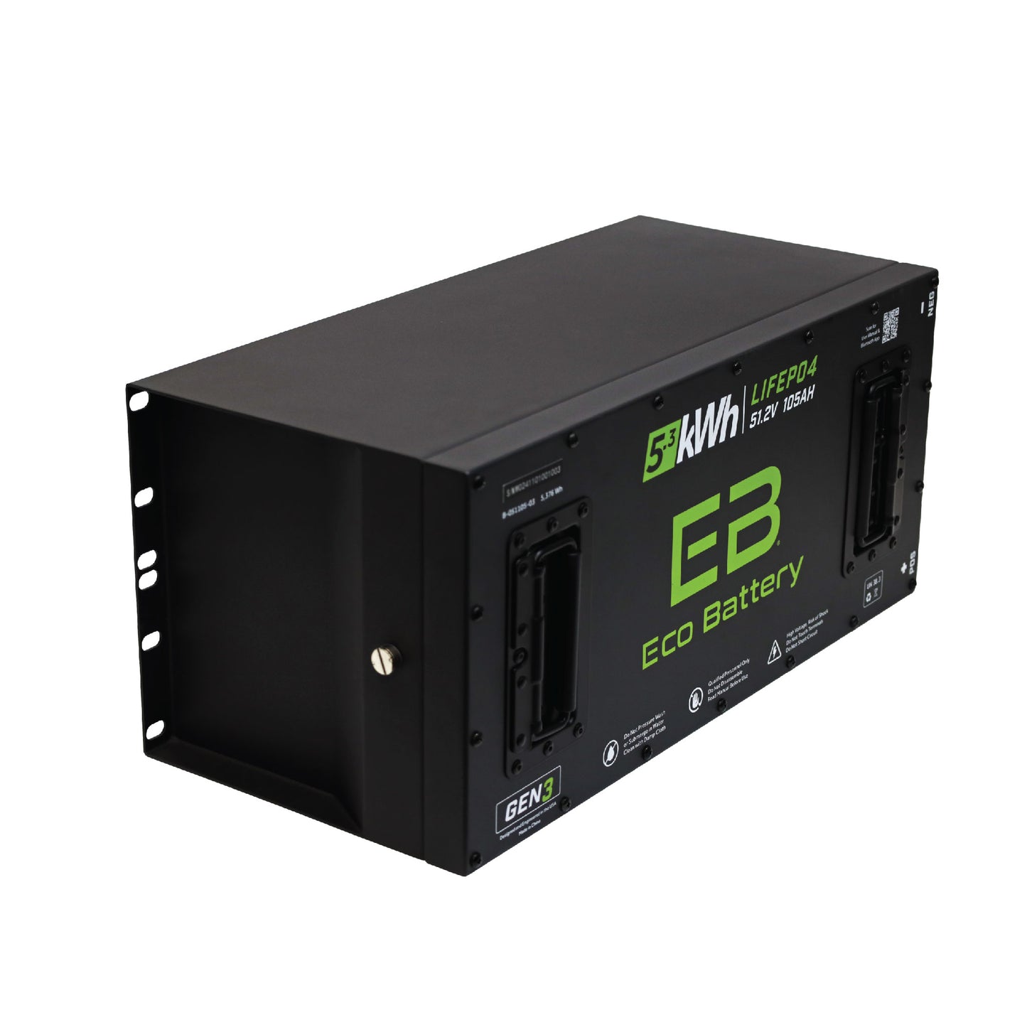 51V 105Ah Skinny LiFePO4 Gen3 Battery