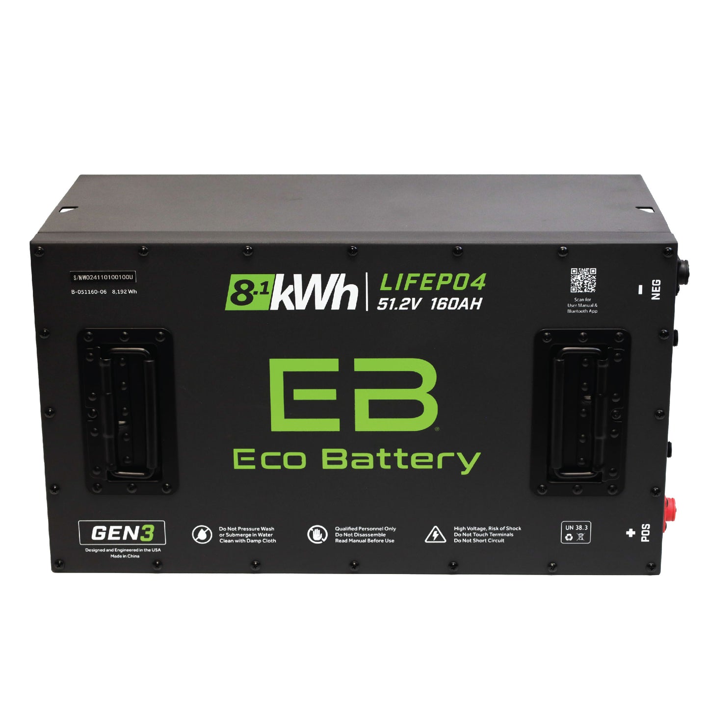 51V 160AH Battery Bundle / DENAGO