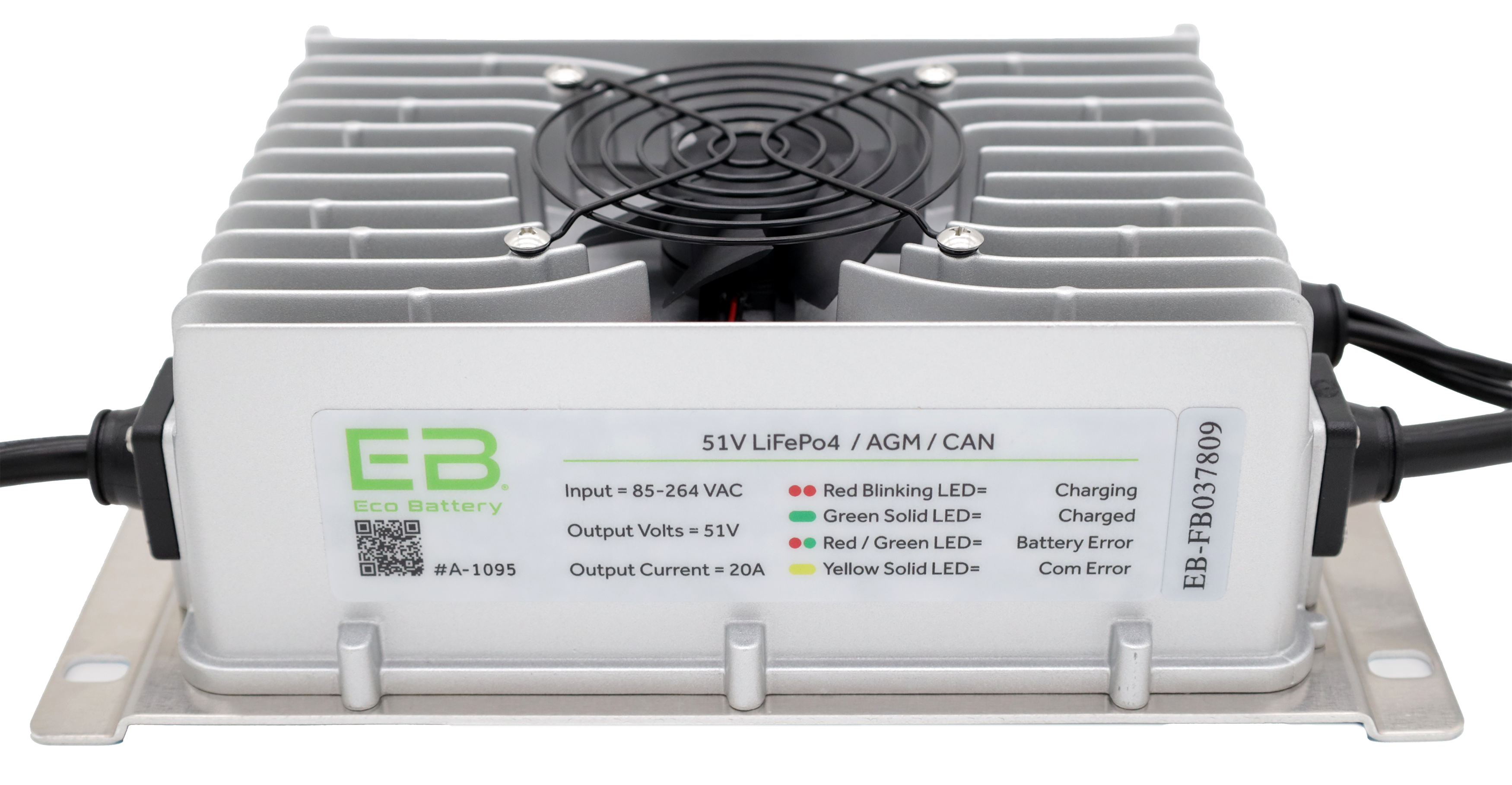 SEV e-charge 1個 中古品 51V 19A Charger / OEM:1095 / ICON – Eco Battery