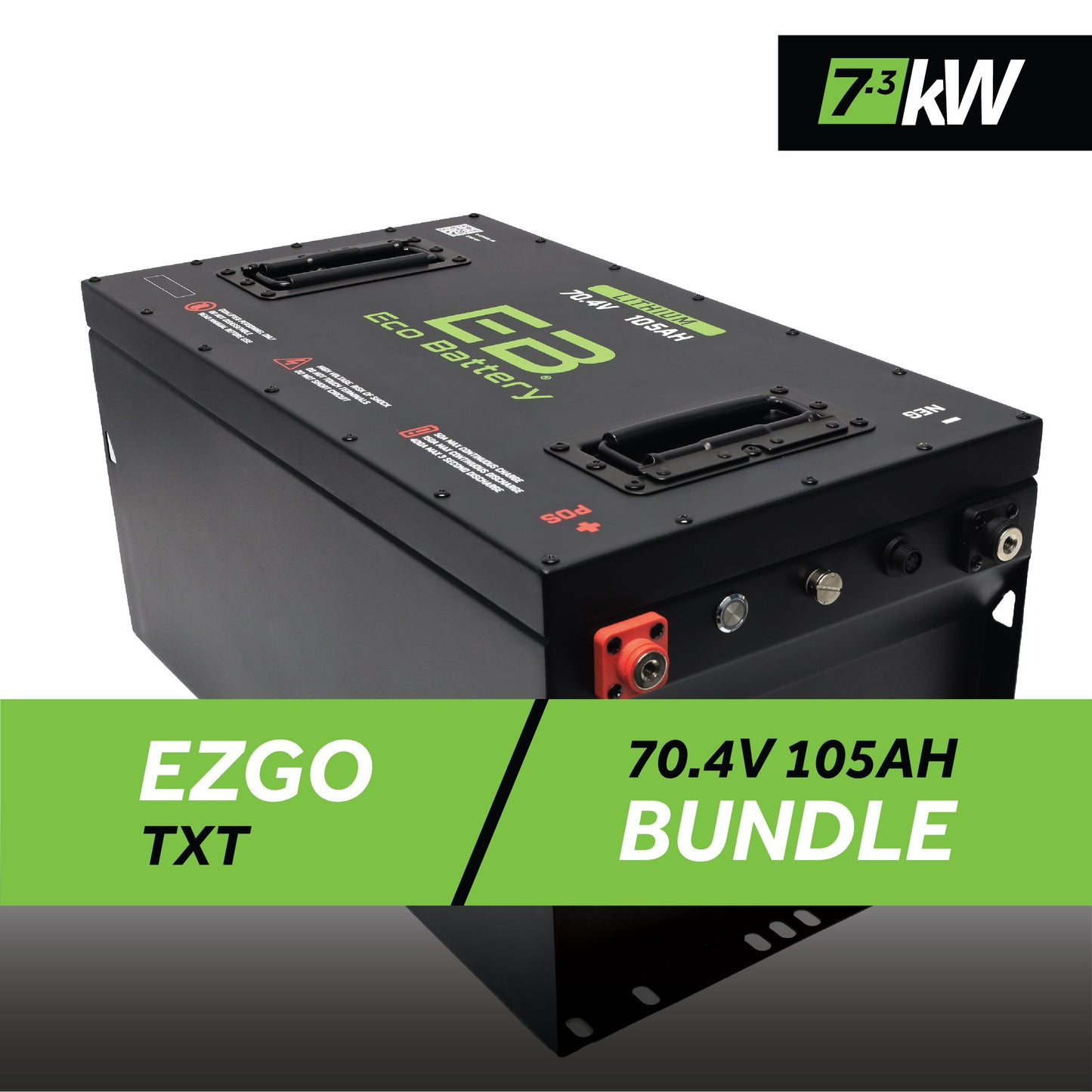 70V 105AH Battery Bundle / EZGO TXT