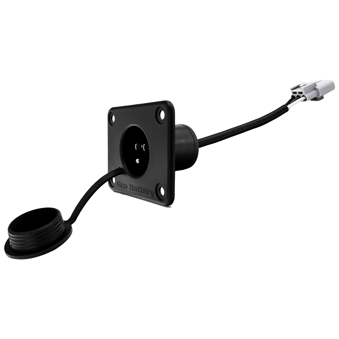 EZGO TXT 36 Volt Charger Port Cover Plate Adapter for Lithium Battery 120V Plug | E-Z-GO | United States EZGO TXT 36 Volt Charger Port Cover Plate Adapter for Lithium Battery 120V Plug | E-Z-GO | United States