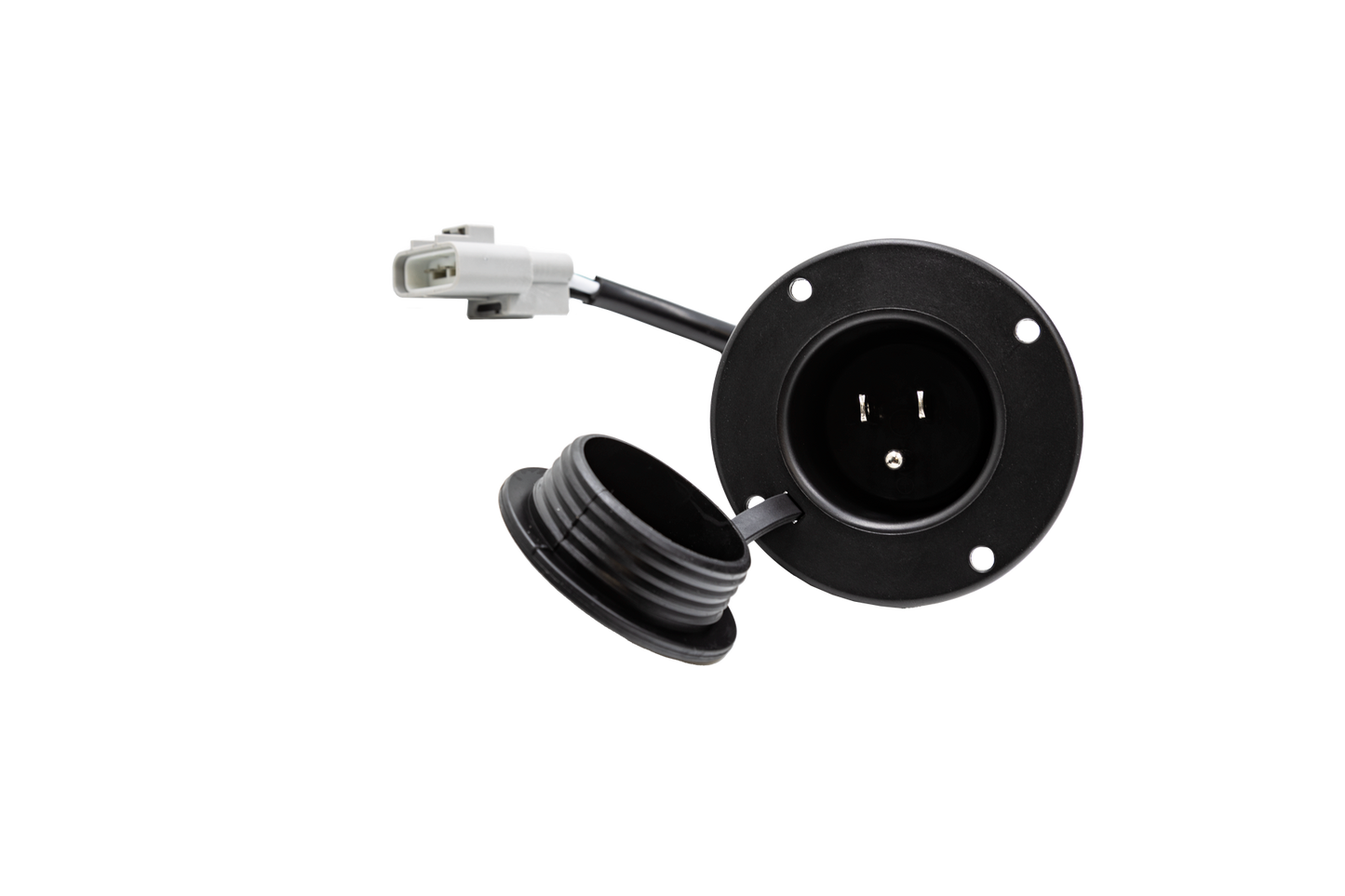 Eco Battery Charge Port / Club Car DS / 110V Plug - Quick Connect Plug