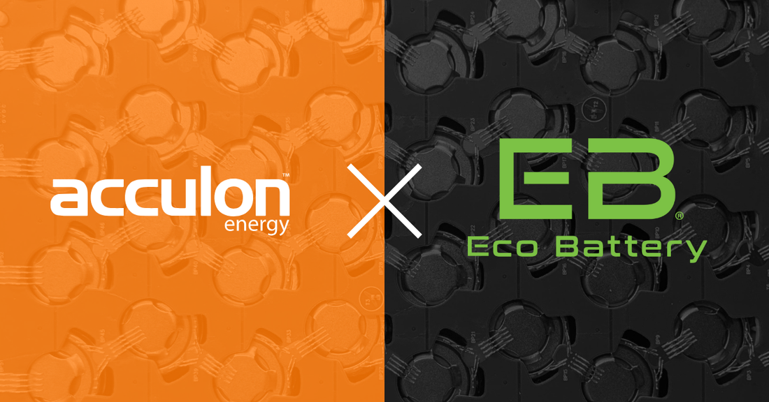 Eco Battery Makes Significant Investment in Acculon Energy