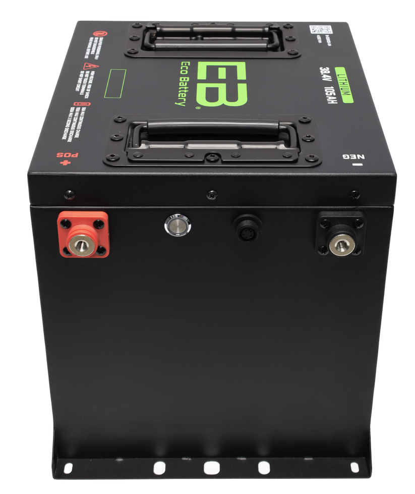 38V 105Ah Cube LiFePO4 Golf Cart Battery | Lithium Battery | Eco Battery
