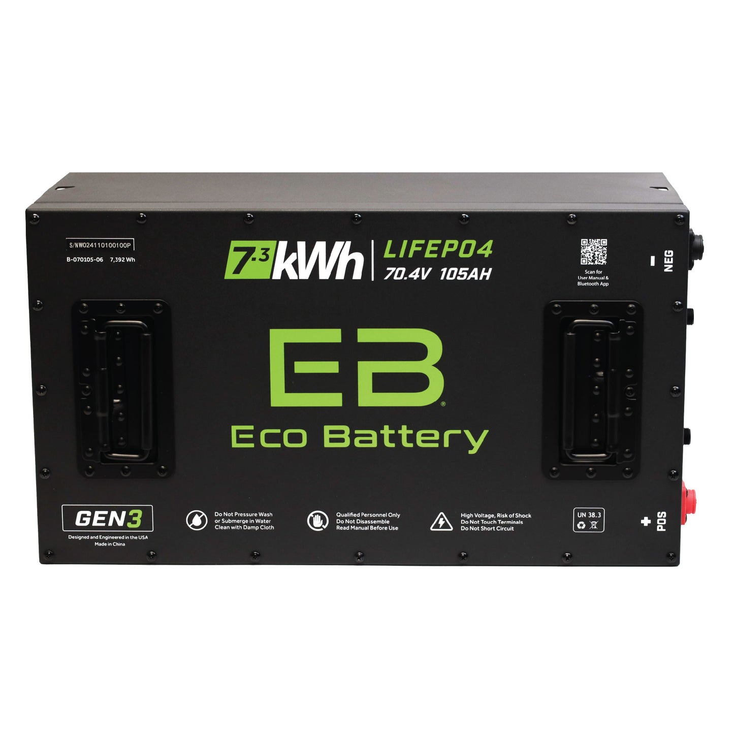 70V 105AH Battery Bundle / ICON EV / 2021-23 (ICON MCU)