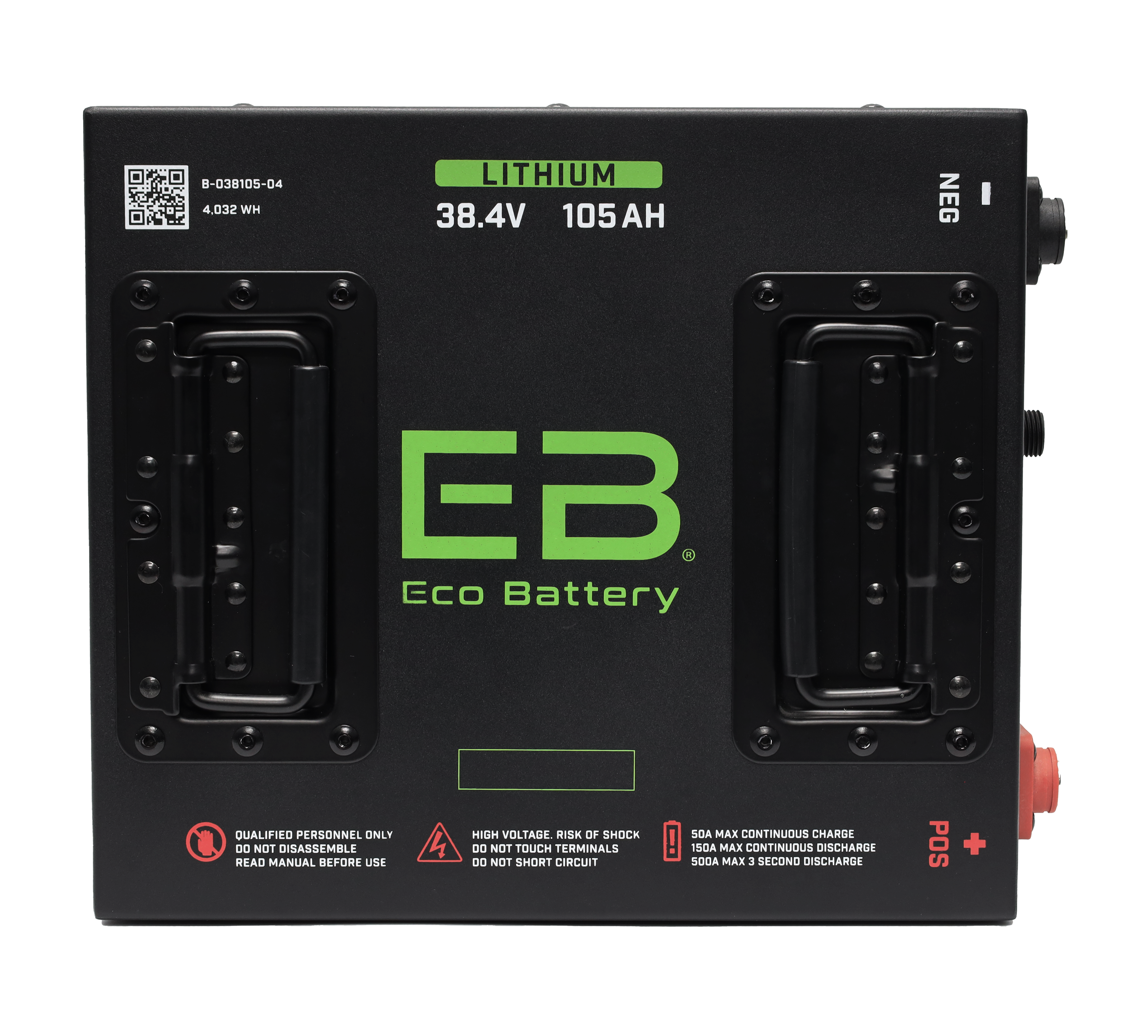 38V 105Ah LifePo4 Battery 