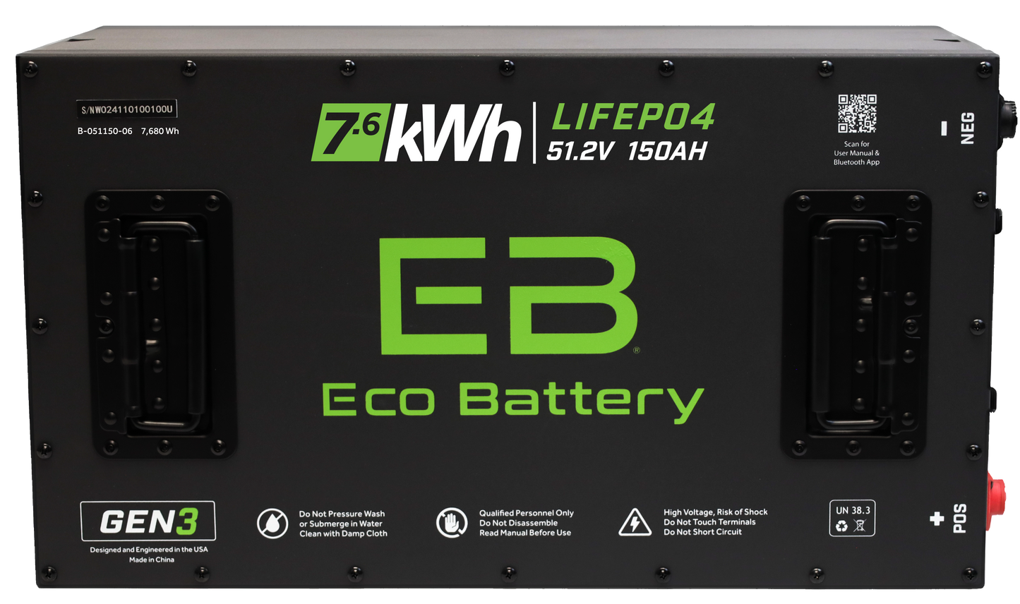 51V 150AH Battery Bundle / Advanced EV EV1 / 2021-23 (ADEV MCU)