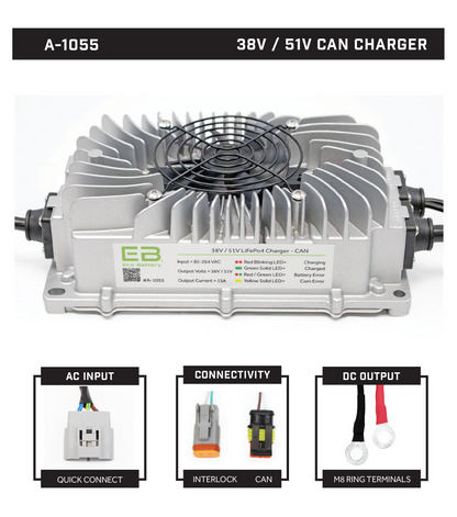 38V-51V 15A CAN Charger