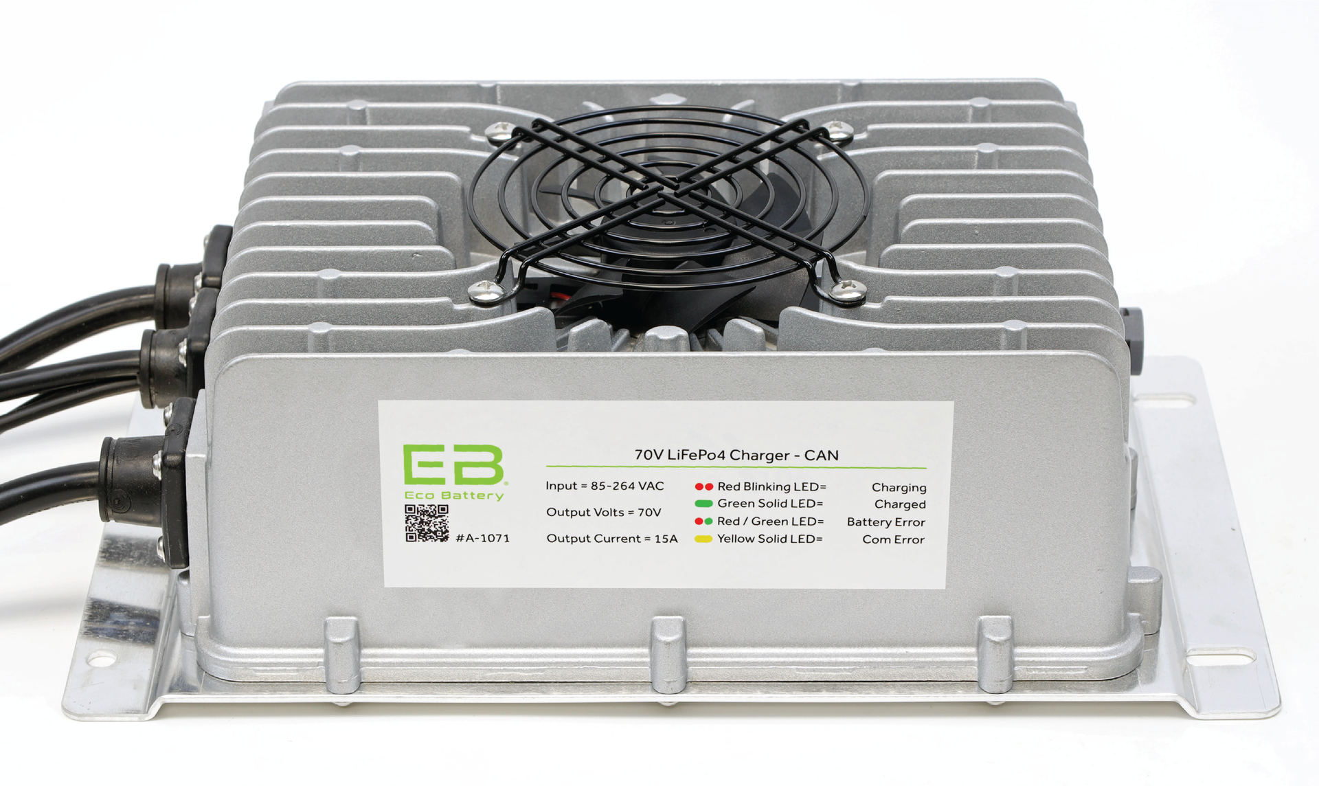 70V 15A CAN Charger (Locking Quick Connect) – Eco Battery