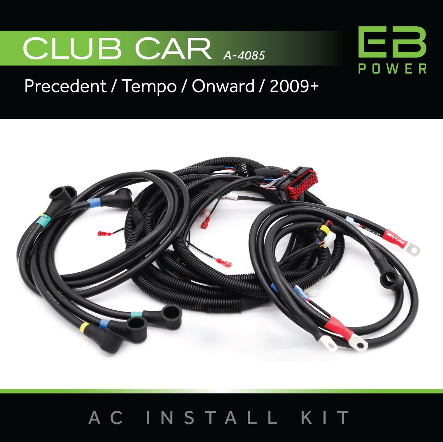 EB Power AC Kit / 450A + 4kW / Club Car Precedent/Tempo/Onward / 2009+