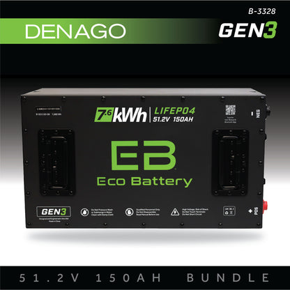51V 150AH Battery Bundle / DENAGO