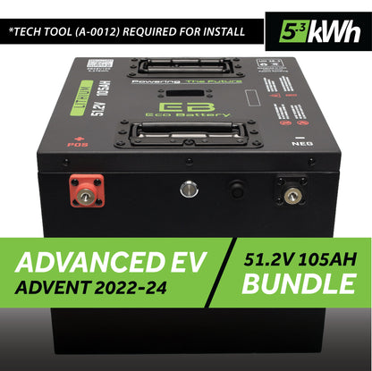 51V 105AH Thru-Hole Battery Bundle / Advanced EV Advent / 2022-24