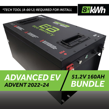 51V 160AH Battery Bundle / Advanced EV Advent / 2022-24