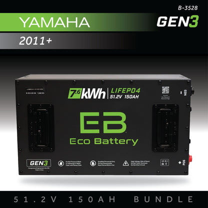51V 150AH Battery Bundle / Yamaha Drive / 2011+