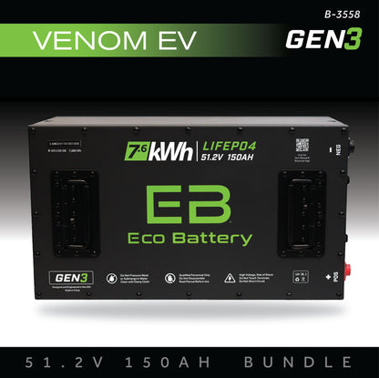 51V 150Ah Battery Bundle / Venom